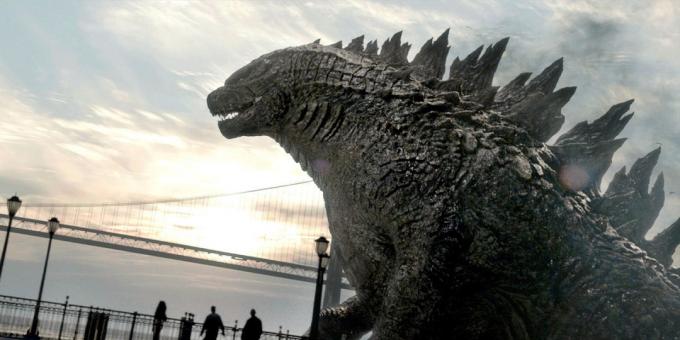 Filmat din filmul "Godzilla"