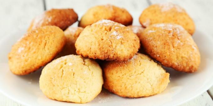 cookie-uri de nucă de cocos: Soft rețete