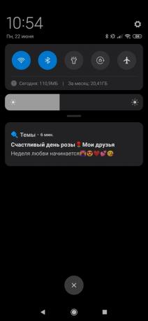 Notificări Xiaomi Mi 10