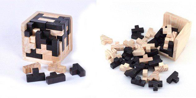 puzzle din lemn
