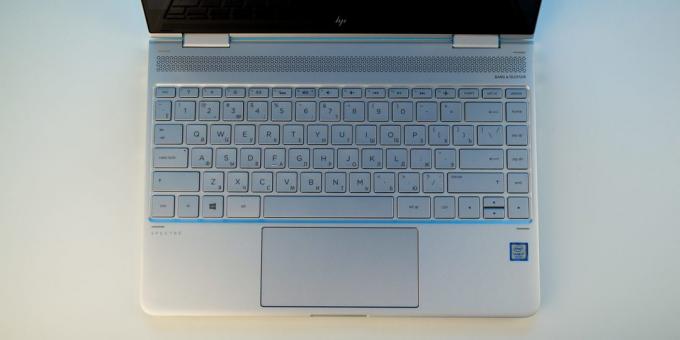 HP Spectre X360: Tastatură