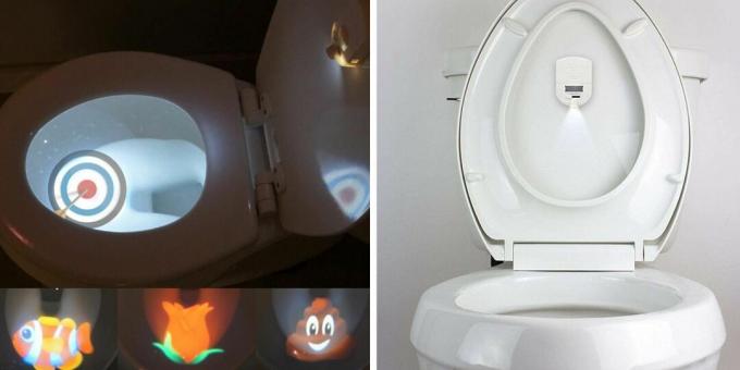 obiecte neobișnuite: lumini de toaletă