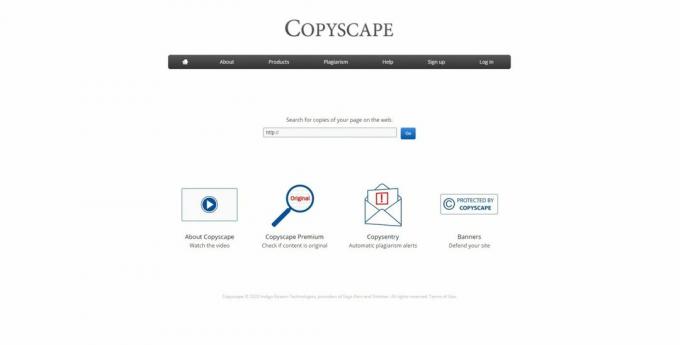 Verificați textul pentru unicitate online: Copyscape