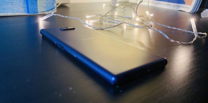 Sony Xperia 10 Plus: panoul din spate