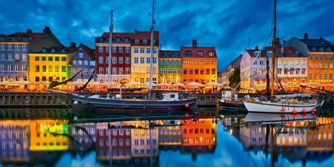 Quay Nyhavn, Copenhaga