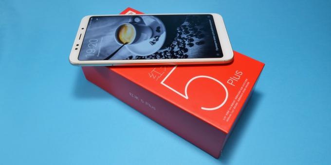 Xiaomi redmi 5 Plus: Aspectul