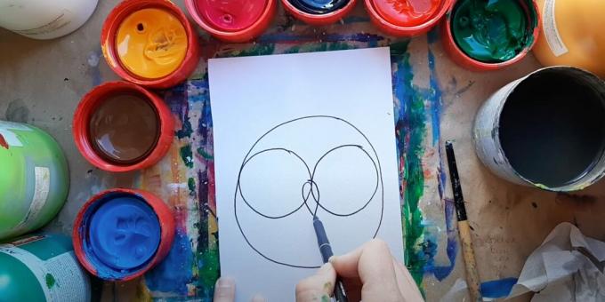 Cum să desenezi o bufniță: conturează corpul, ochii și ciocul