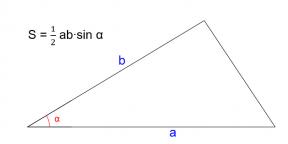 Cum se găsește aria unui triunghi