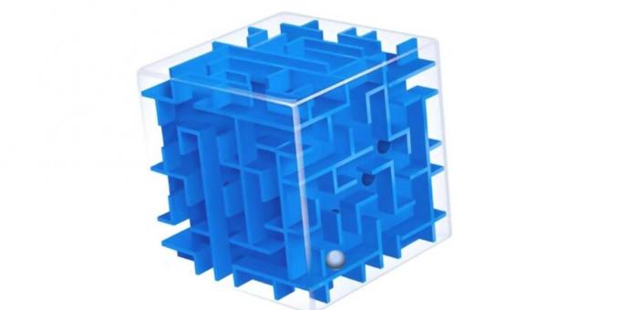 Jocuri educative pentru copii de 6-7 ani: labirint-cub