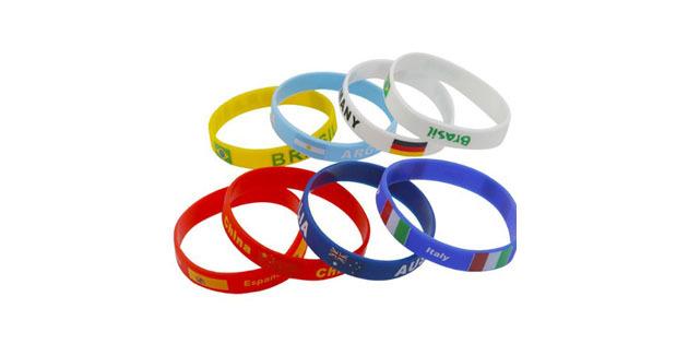 Suveniruri pentru Cupa Mondială. silicon Wristband
