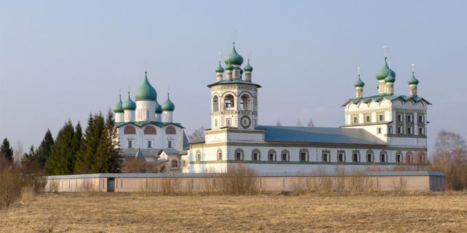 Obiective turistice în Veliky Novgorod: Mănăstirea Nikolo-Vyazhishsky