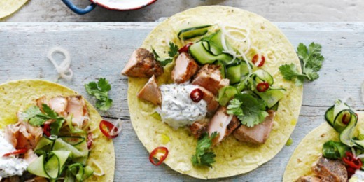Ce să gătesc pentru cină: tacos cu somon și mirodenii