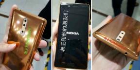 Rețeaua are fotografii de aur-cupru Nokia 8