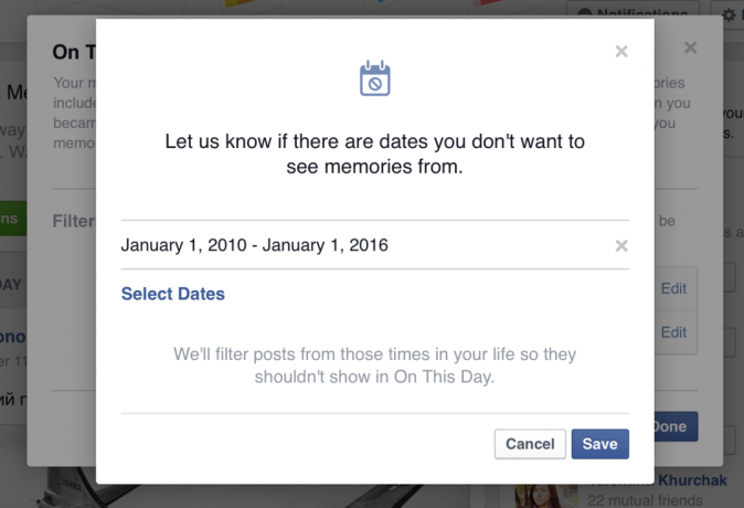 Cum se dezactivează caracteristica pe Facebook „În această zi“