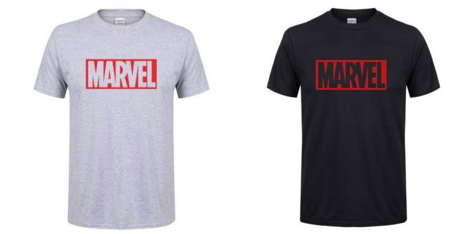 T-shirt-uri cu logo-ul Marvel