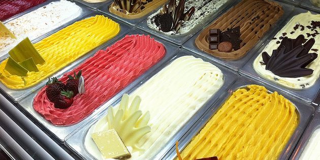 tipuri de inghetata: gelato