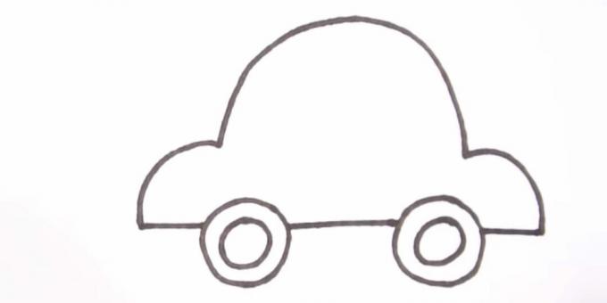 Cum să desenezi o mașină: termină caroseria