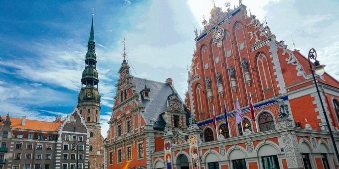 orașe europene: Riga, Letonia