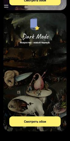 Wallpaper pentru ArtWalls Mod de aplicare întuneric
