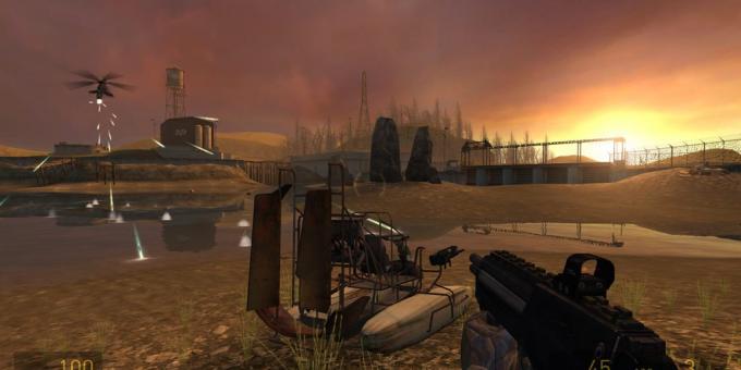 Shooter cu parcela: Half-Life 2 (tragere la apus de soare)