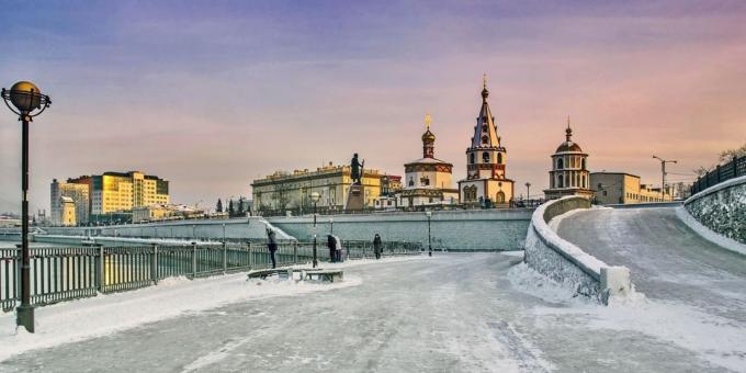 În cazul în care pentru a sărbători Anul Nou: Irkutsk, Rusia