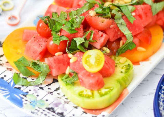 Salata cu pepene verde: o reteta