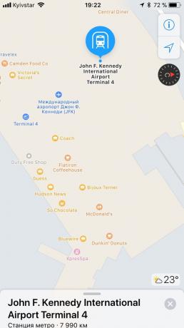 inovare iOS 11: hărți