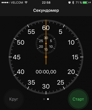 Oportunitati iOS 10: cronometru