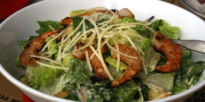 Salata Caesar cu creveți