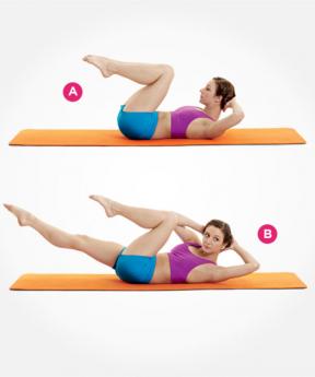 9 Pilates exercitii pentru un abdomen perfect plat