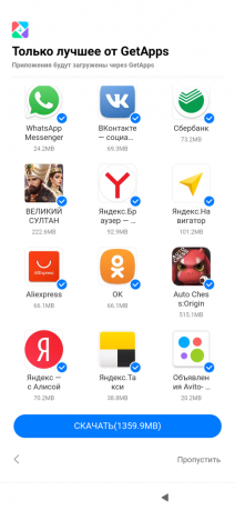 set clasic de servicii de la Xiaomi