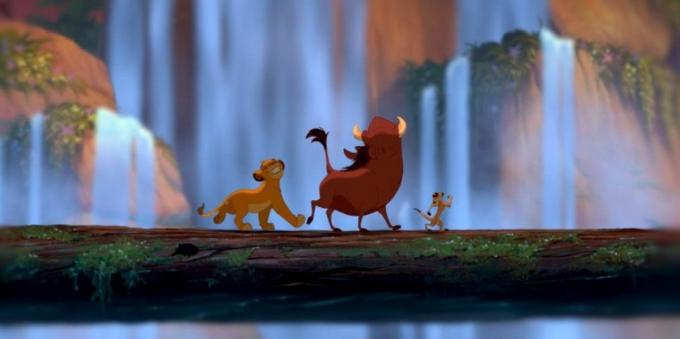 Desen animat „The Lion King»: Cercul de versuri Life, Hakuna Matata și pot să vă simțiți Love Tonight a devenit hit-uri