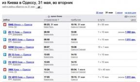 Găsirea zborul dreapta: Google vs Yandex