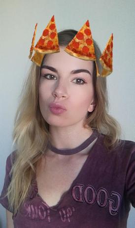 15 măști povești neobișnuite Instagram: Pizza