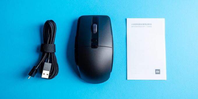 Mouse Xiaomi Mi Gaming Mouse-ul: conținutul cutiei