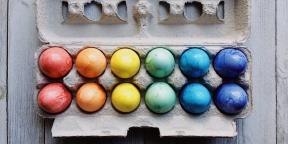 Cum de ouă de culoare pentru Paste naturale si coloranti artificiali