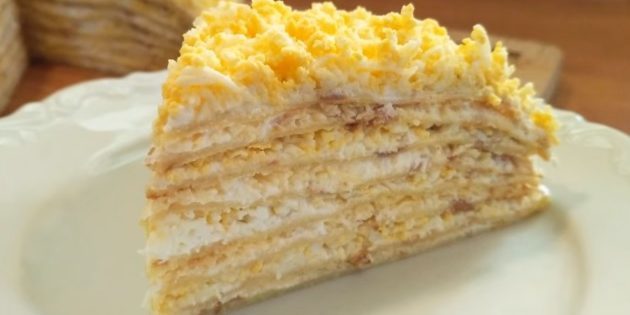 Reteta: Zucchini tort cu umplutură de brânză