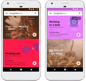 Muzică Play Google va playlist-uri, selectat pentru tine de inteligență artificială