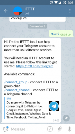 Actualizare Telegrama: integrarea cu IFTTT, chat-ul consacrat și un editor foto îmbunătățit