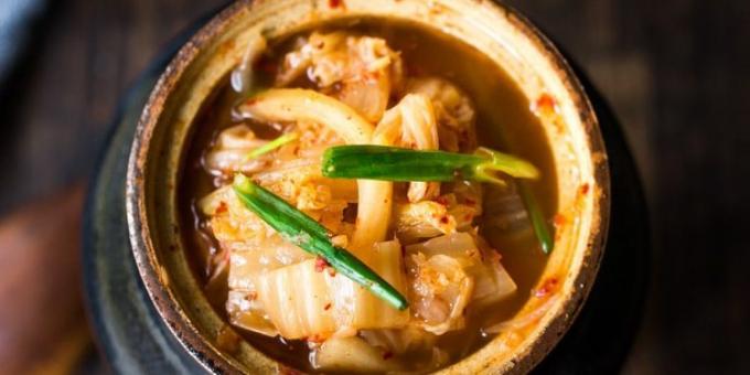 Varza în coreeană „kimchi“