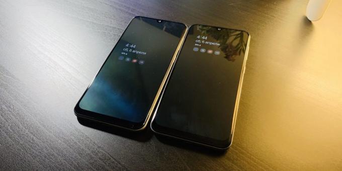 Samsung Galaxy A30 și Samsung Galaxy A50: Always On display