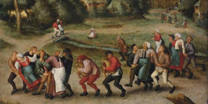 Fapte istorice nebunești: în secolul al XVI-lea din Strasbourg, 400 de oameni au dansat brusc și unii au dansat până la moarte