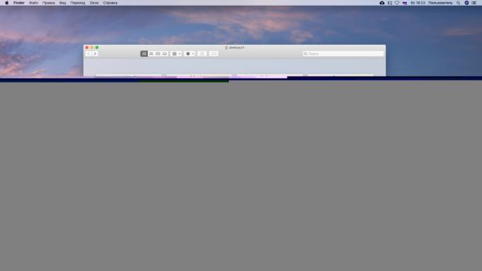Prezentare generală file pe MacOS