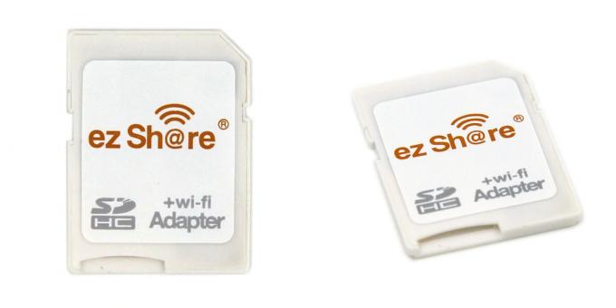 Wi-Fi-adaptor pentru microSD