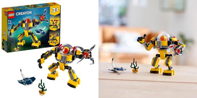 Robot de explorare subacvatică Lego Creator