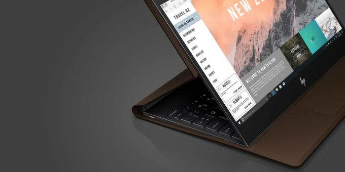 Notebook-transformator HP: Utilizați ca un ecran de suport