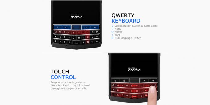 smartphone QWERTY-tastatură de durată Unihertz Titan