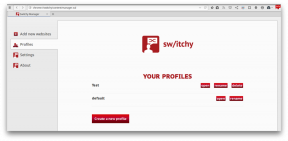 Switchy - simplu și convenabil manager de profiluri în Firefox