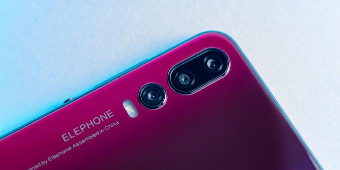 Elephone A5: Camera