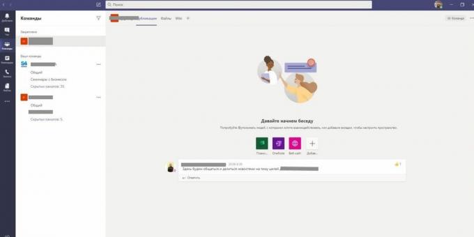 Nou Microsoft 365 SMB: platforma Microsoft Teams